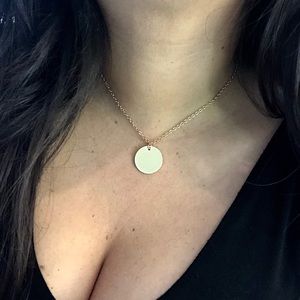 Circle Pendent Choker